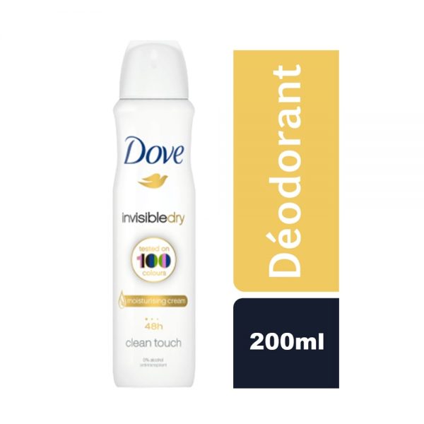 DEODORANT INVISIBLE DRY DOVE FLACON 200 ML