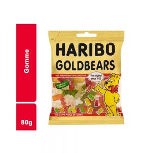 BONBONS GOLD BEARS 80 GR HARIBO PIECE