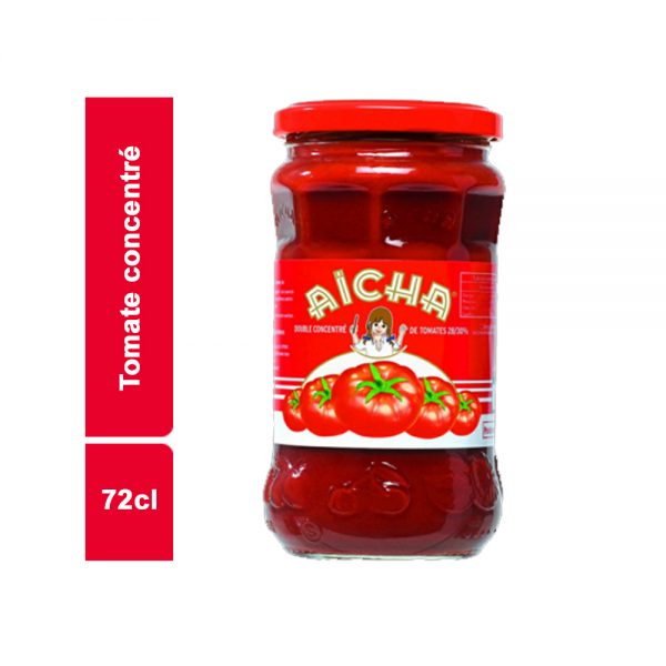 TOMATE CONCENTREE AICHA BOCAL 72 CL