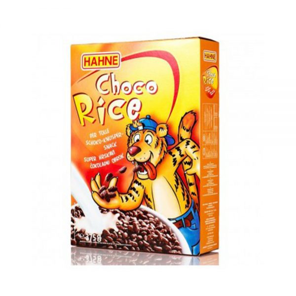 CEREALES CHOCO RICE HAHNE PAQUET  375 GR