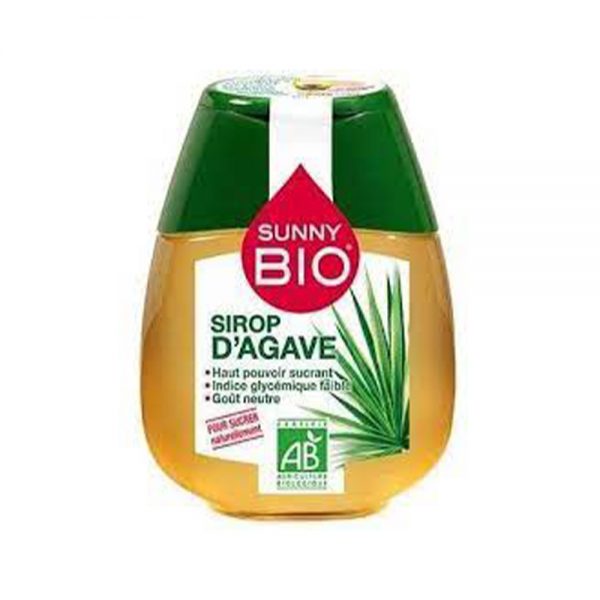 SIROP D'AGAVE BIO SUNNY BOUTEILLE  250 GR